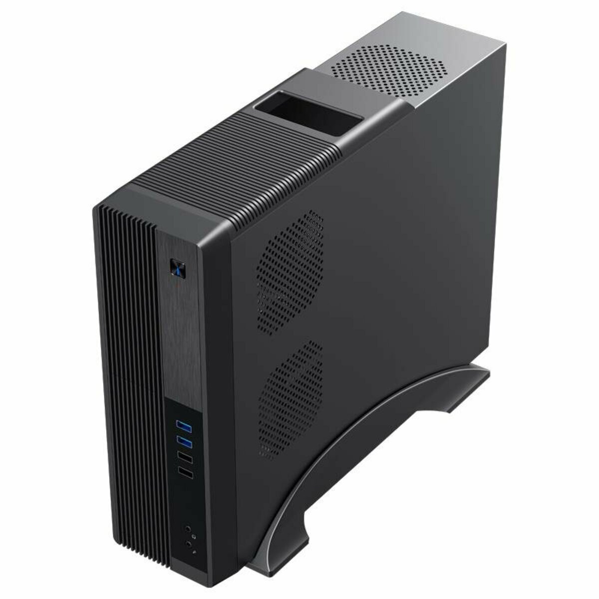 Корпус DESKTOP SLIM 80+ BRONZE ST616BK / 6151106 POWERMAN