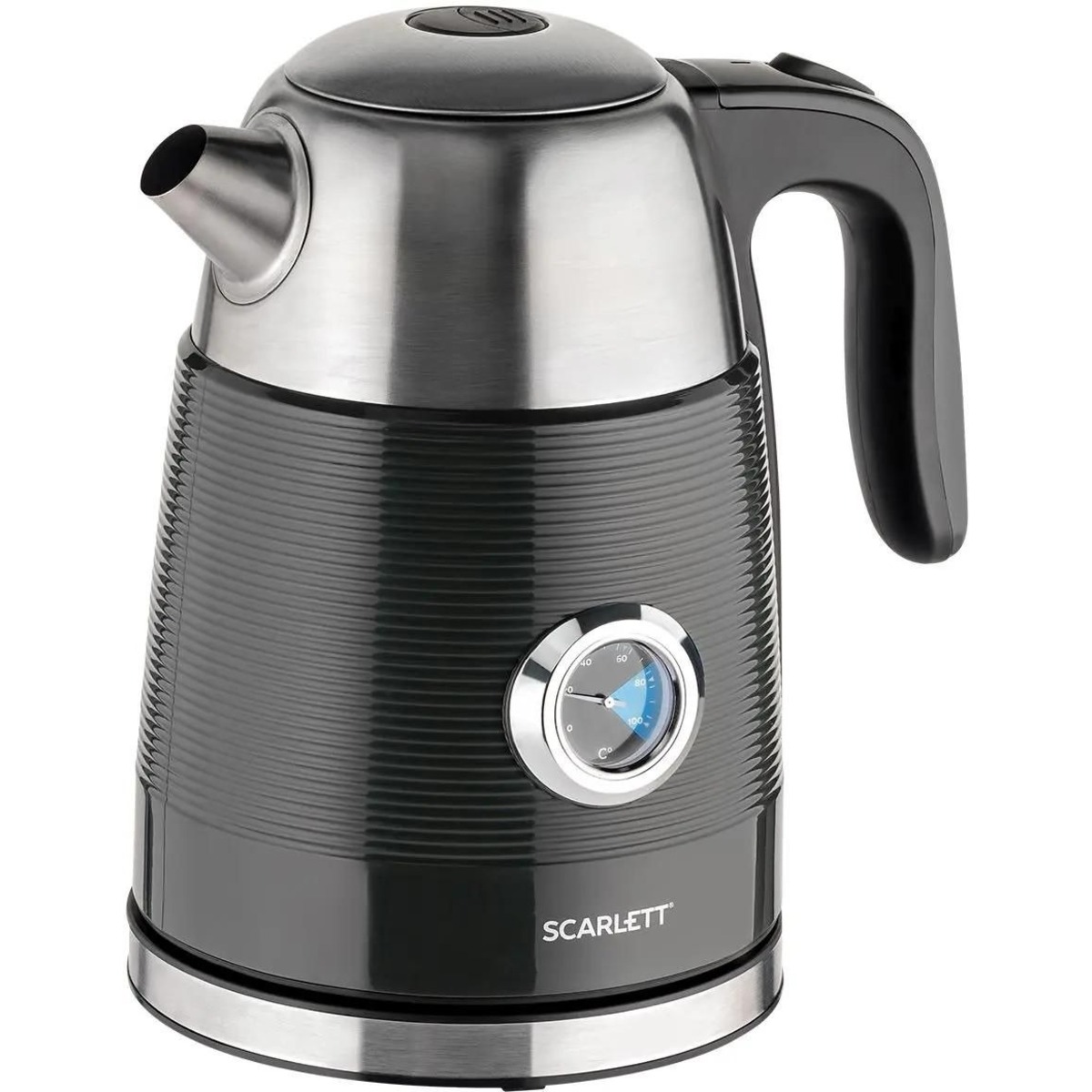 Чайник Scarlett SC-EK21S102 (Цвет: Black/Silver)