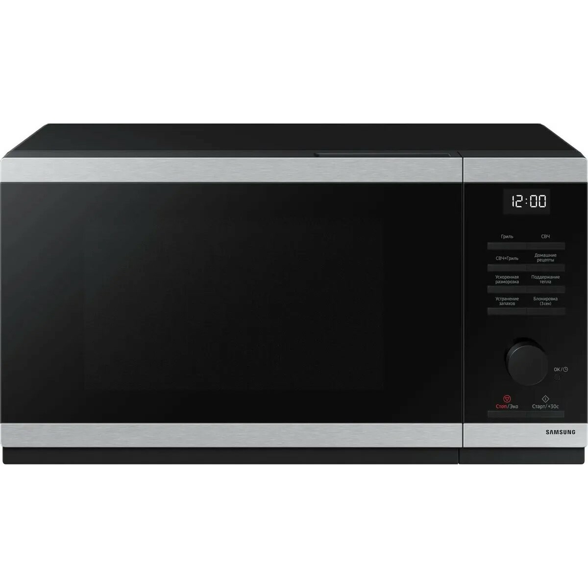 Микроволновая печь Samsung MG23DG4524ATBW (Цвет: Inox/Black)