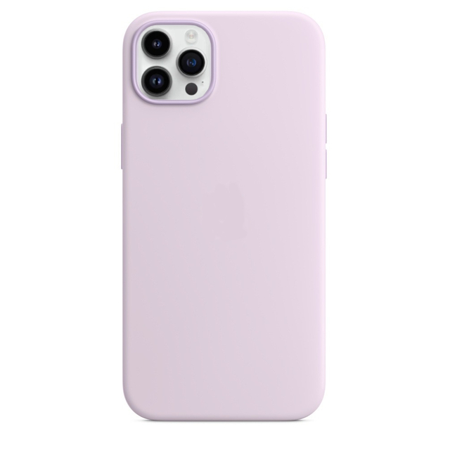 Чехол-накладка VLP Silicone Case with MagSafe для смартфона Apple iPhone 14 Pro Max (Цвет: Lilac)