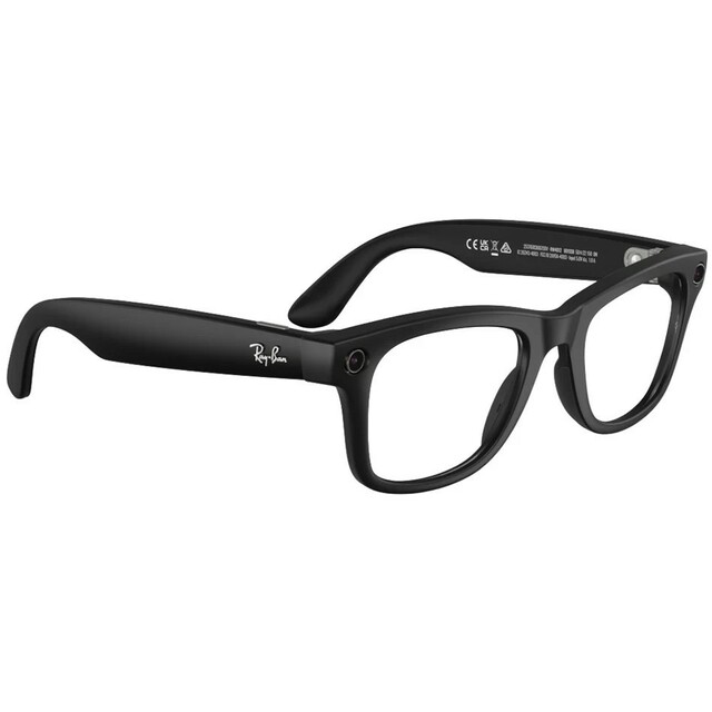 Умные очки Ray-Ban Meta Wayfarer RW4012 (Gen2) (Цвет: Matte Black / Clear) Умные очки Ray-Ban Meta Wayfarer RW4012 (Gen2) (Цвет: Matte Black / Clear)