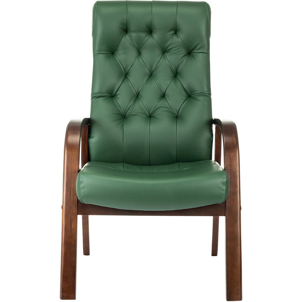 Кресло Бюрократ T-9928WALNUT-CF (Цвет: Green)