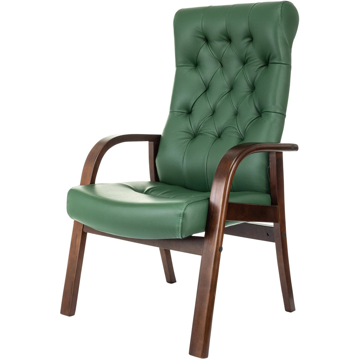Кресло Бюрократ T-9928WALNUT-CF (Цвет: Green)