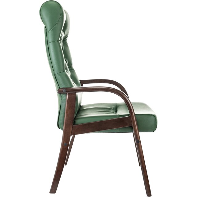 Кресло Бюрократ T-9928WALNUT-CF (Цвет: Green)