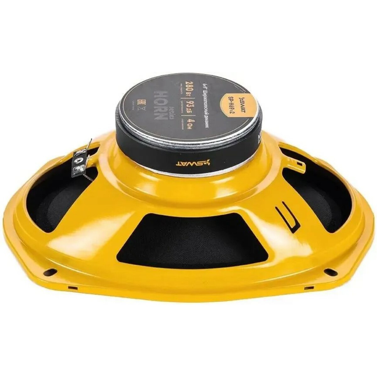 Колонки автомобильные Swat SP-H69v2 (Цвет: Black/Yellow)