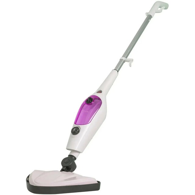 Швабра паровая Supra SMS-307 (Цвет: White / Pink)