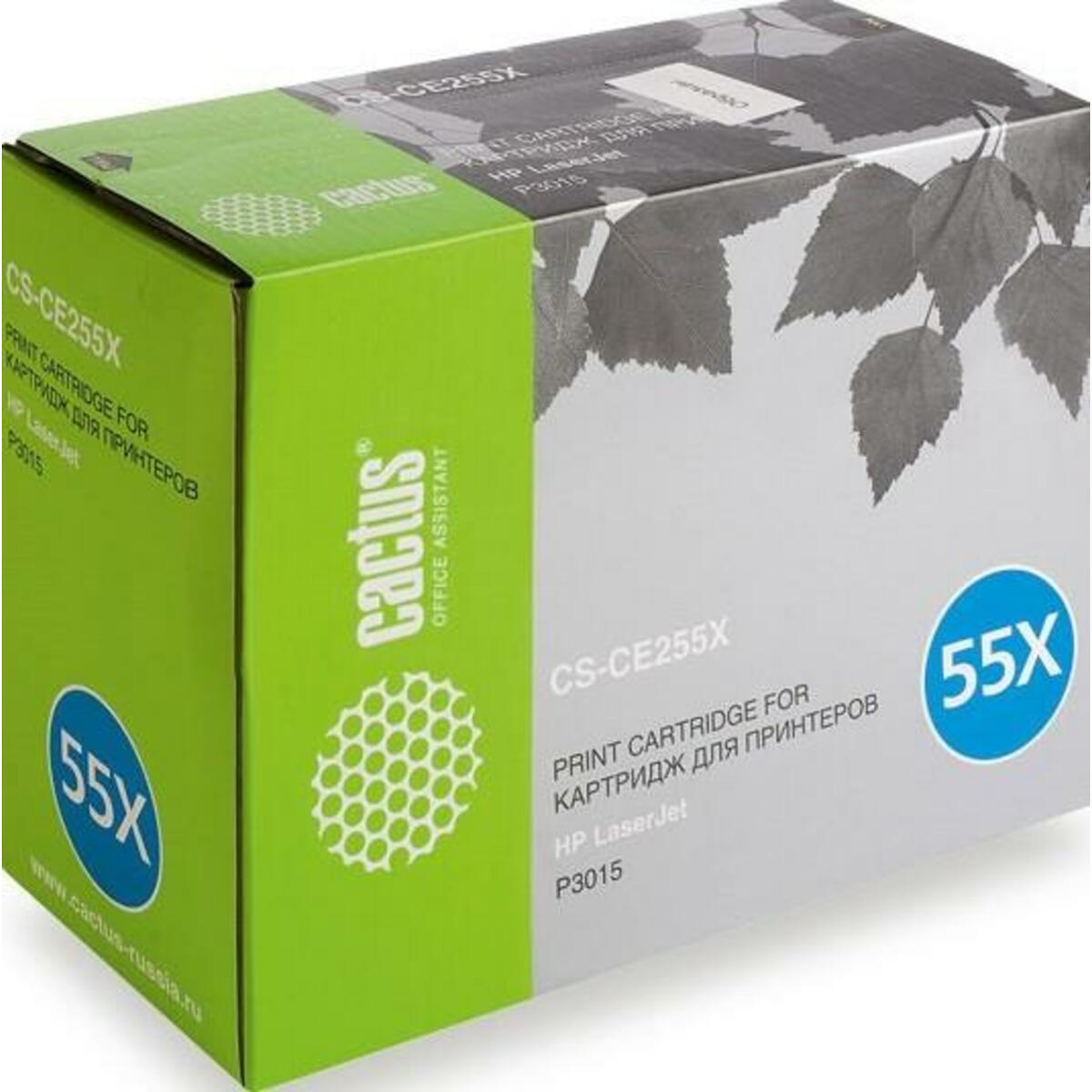 Картридж Cactus CS-CE255XS (Цвет: Black)