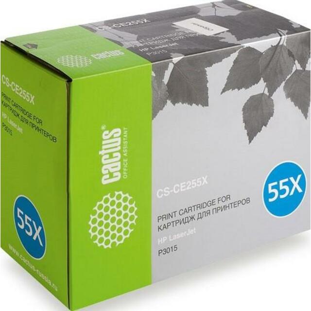 Картридж Cactus CS-CE255XS (Цвет: Black)