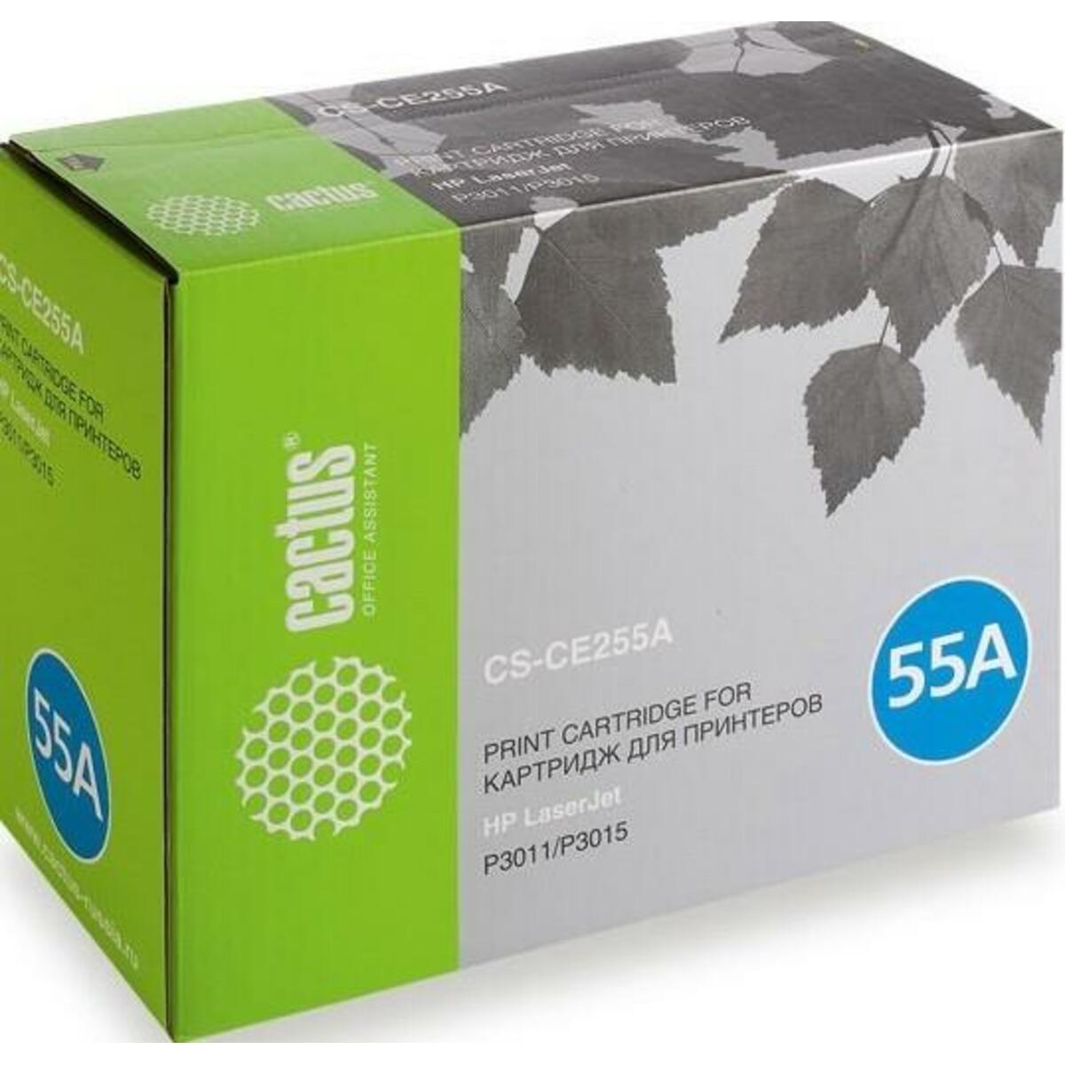 Картридж Cactus CS-CE255AS (Цвет: Black)