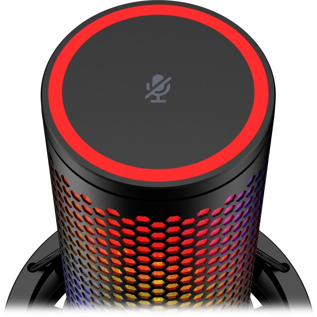 Микрофон проводной HyperX QuadCast 2 S, черный Микрофон проводной HyperX QuadCast 2 S, черный