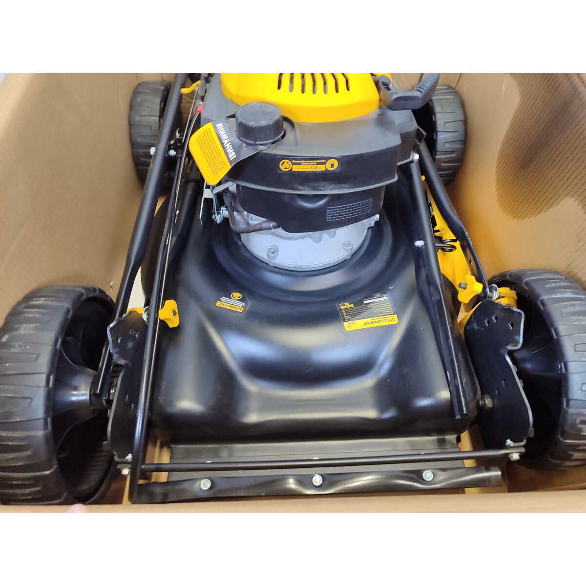 Газонокосилка роторная Denzel GLD-560 (Цвет: Yellow / Black)