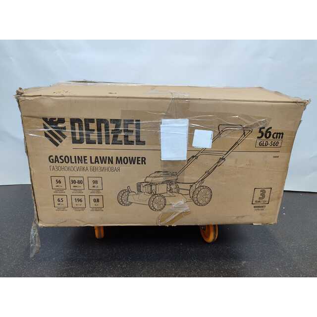 Газонокосилка роторная Denzel GLD-560 (Цвет: Yellow / Black)