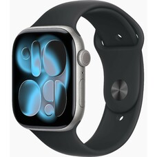 Умные часы Apple Watch Series 11 46mm Aluminum Case with Sport Band M/L (Цвет: Space Gray/Black) Умные часы Apple Watch Series 11 46mm Aluminum Case with Sport Band M/L (Цвет: Space Gray/Black)