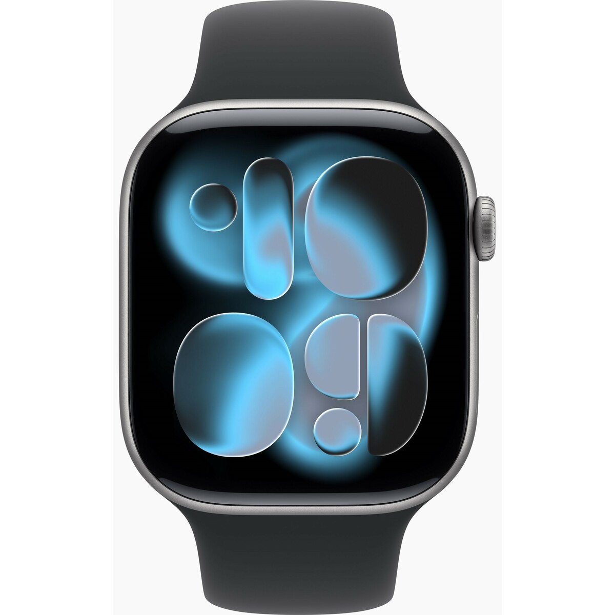Умные часы Apple Watch Series 11 46mm Aluminum Case with Sport Band M / L (Цвет: Space Gray / Black)