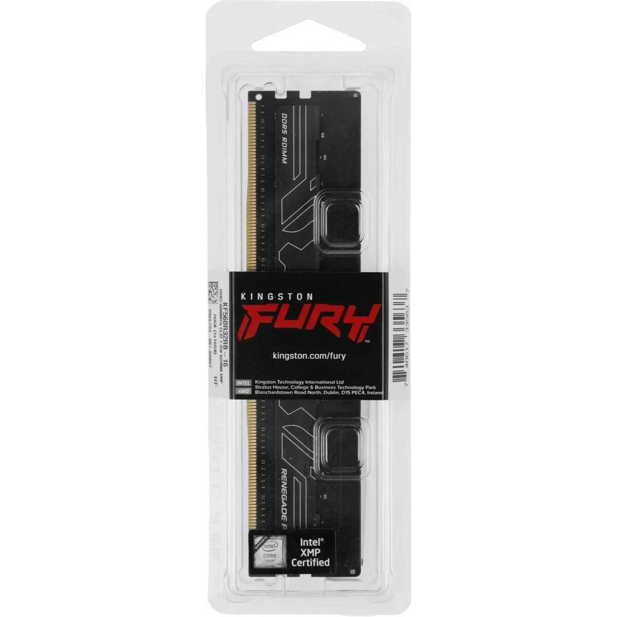 Память DDR5 16GB 6000MHz Kingston KF560R32RB-16 
