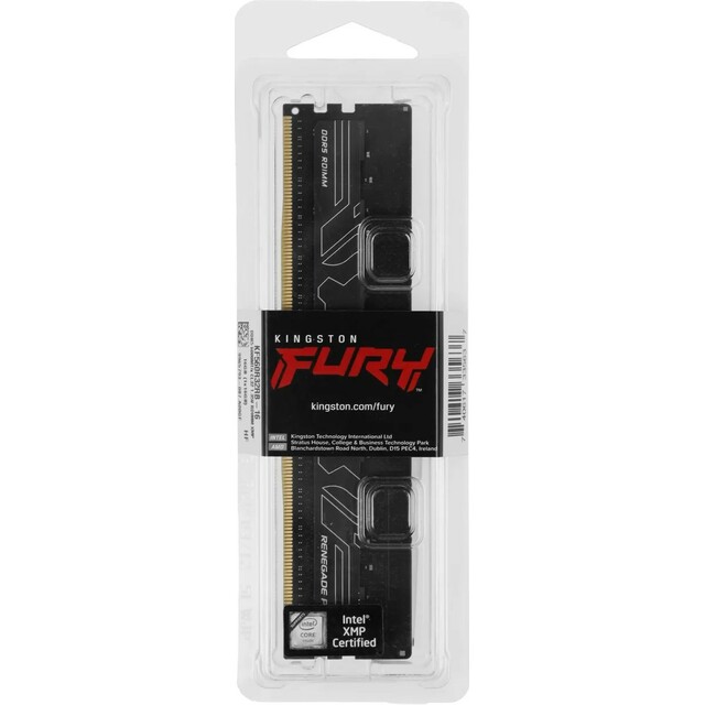 Память DDR5 16GB 6000MHz Kingston KF560R32RB-16 