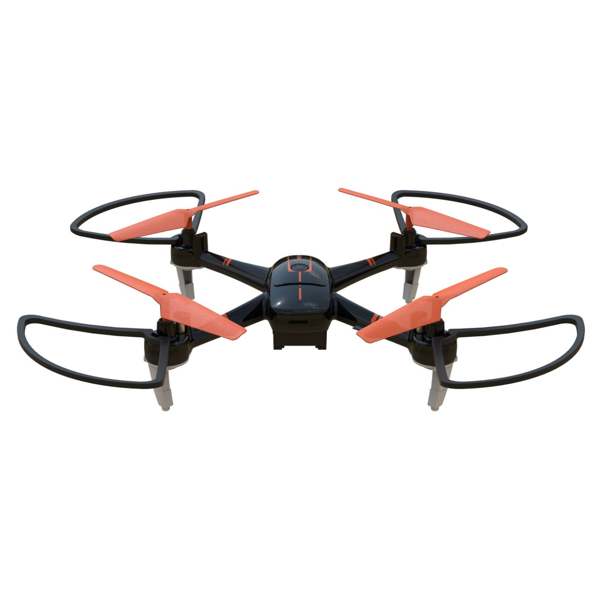 Квадрокоптер Hiper HQC-0001 SHADOW FPV 1Mpix 720p WiFi ПДУ (Цвет: Black/Orange)