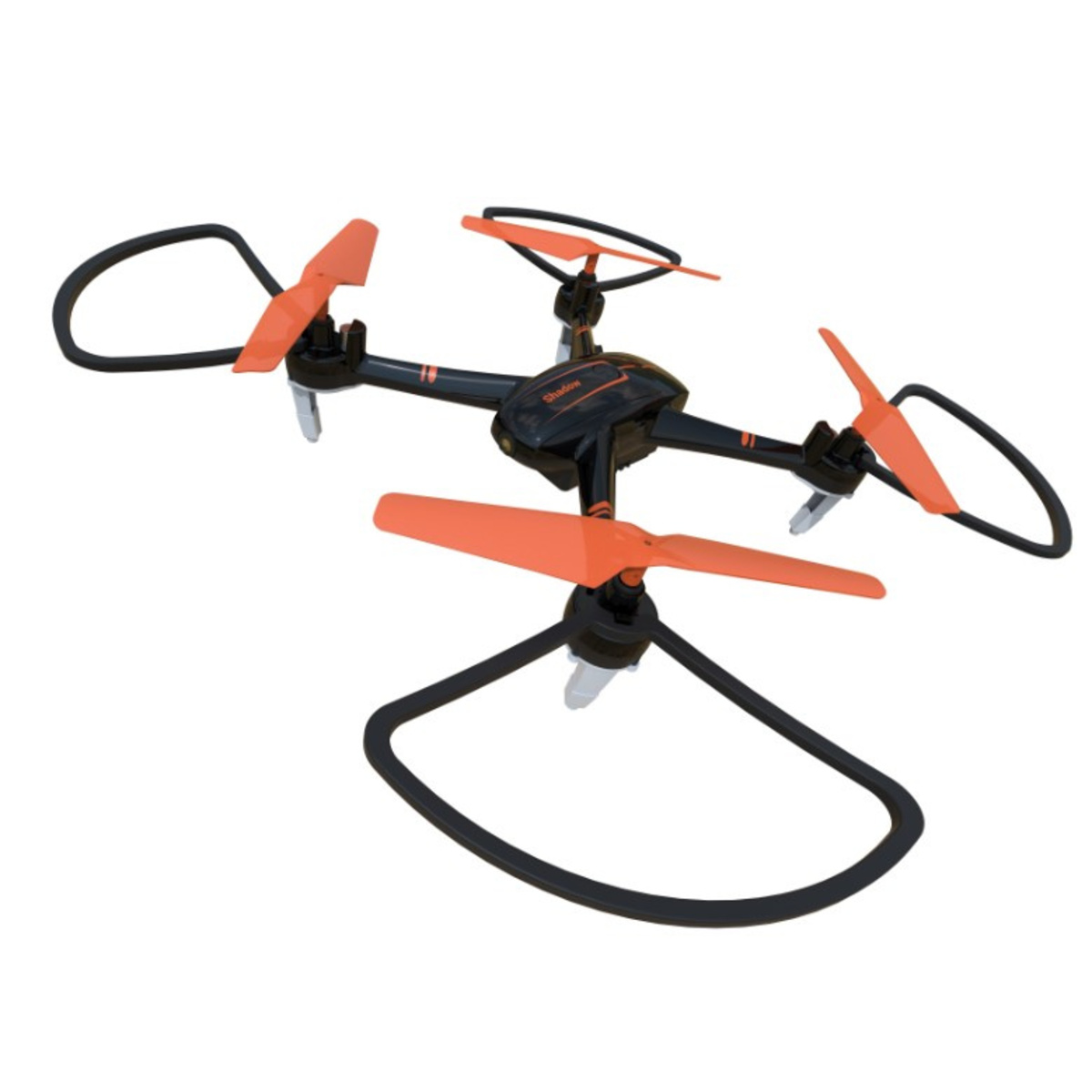 Квадрокоптер Hiper HQC-0001 SHADOW FPV 1Mpix 720p WiFi ПДУ (Цвет: Black/Orange)