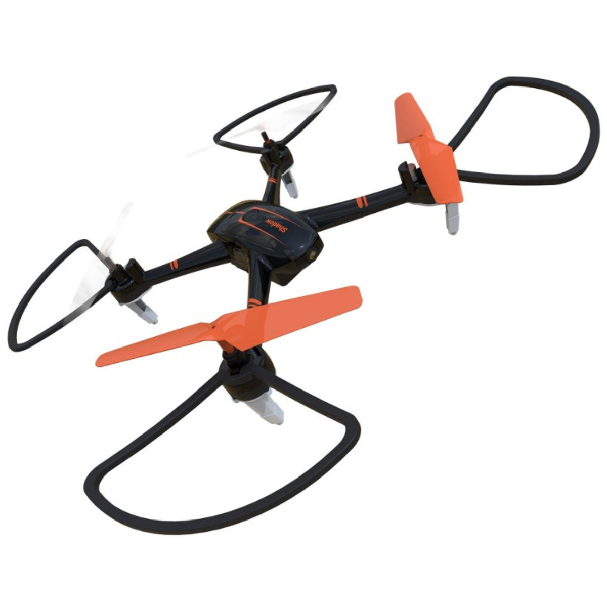 Квадрокоптер Hiper HQC-0001 SHADOW FPV 1Mpix 720p WiFi ПДУ (Цвет: Black/Orange)