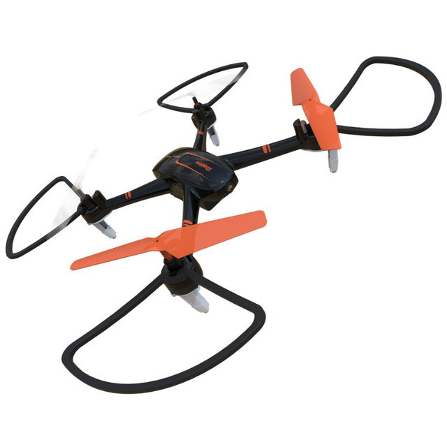 Квадрокоптер Hiper HQC-0001 SHADOW FPV 1Mpix 720p WiFi ПДУ (Цвет: Black / Orange)