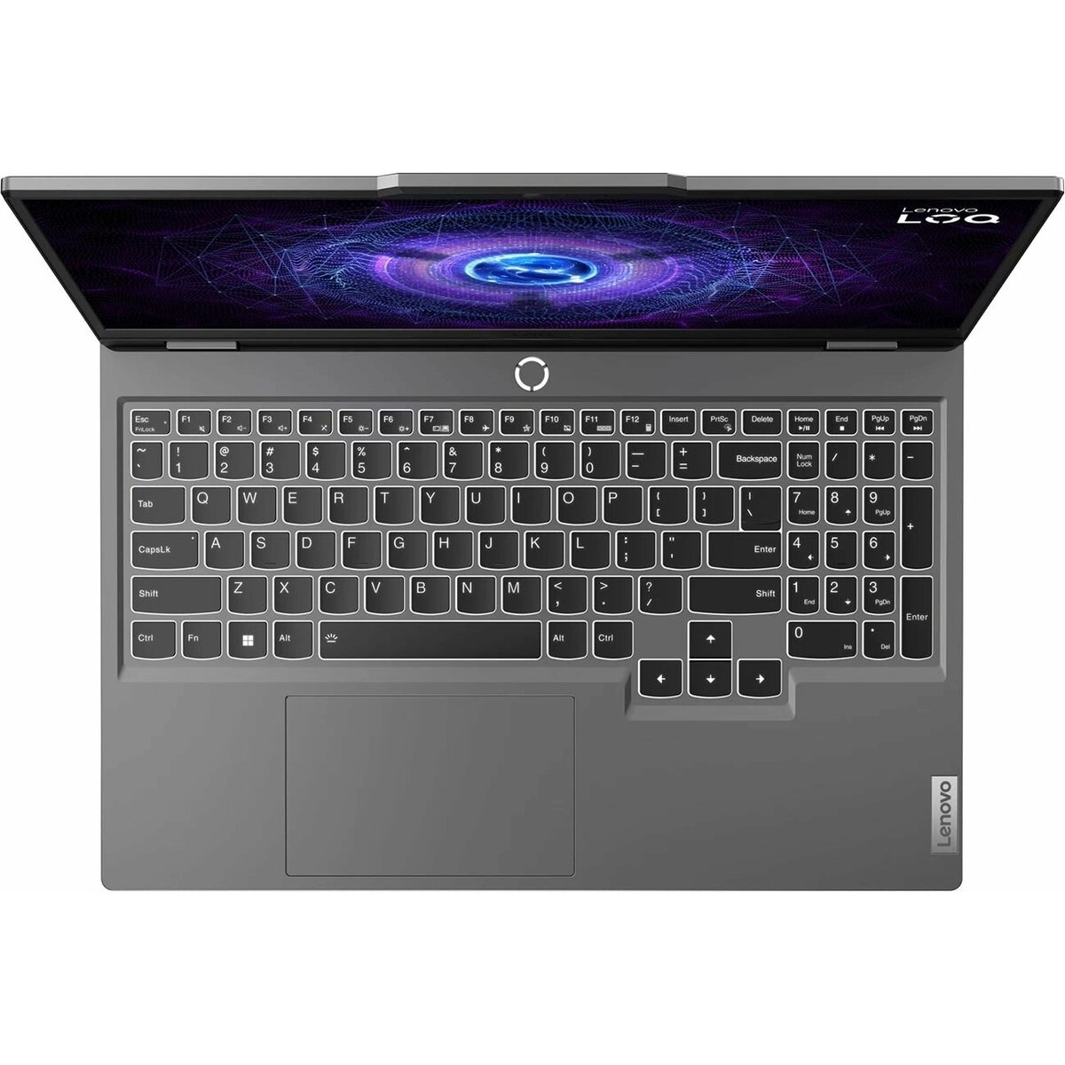 Ноутбук Lenovo LOQ 15IRX9 (Core i7 13645HX 2.6Ghz/16Gb DDR5/SSD512Gb/NVIDIA GeForce RTX4050 6Gb/15.6"/noOS/gray) (83DV01HPSA)