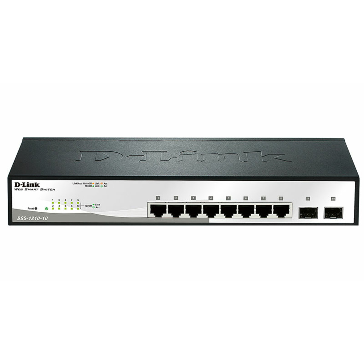 Коммутатор настраиваемый D-Link DGS-1210-10 / F1A