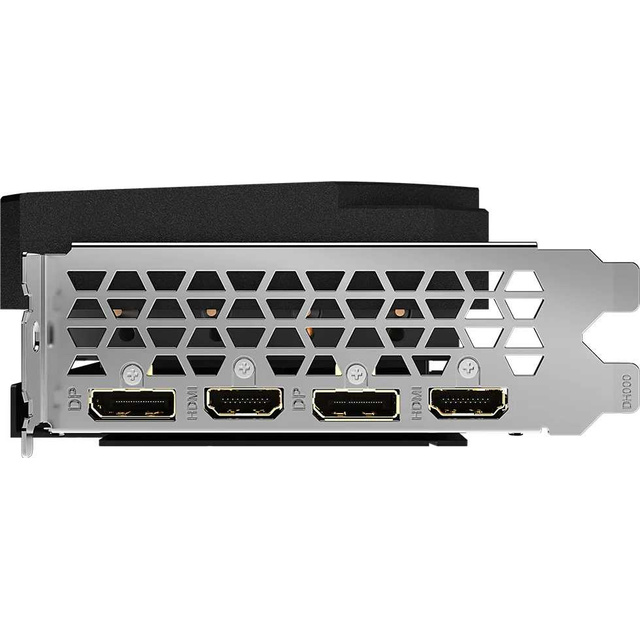 Видеокарта GIGABYTE PCI-E 4.0 GV-N3060AORUS E-12GD 2.0 LHR NVIDIA GeForce RTX 3060 12288Mb 192 GDDR6 1867/15000/HDMIx2/DPx2/HDCP Ret