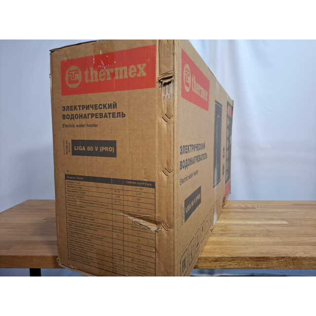 Водонагреватель Thermex Liga 80V (PRO) (Цвет: Gray) Водонагреватель Thermex Liga 80V (PRO) (Цвет: Gray)