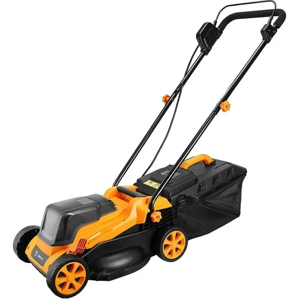 Газонокосилка роторная Deko DKLM20V (Цвет: Orange/Black)