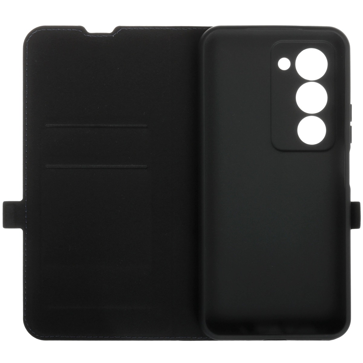 Чехол-книжка Borasco Book Case для смартфона Xiaomi Redmi 15 4G (Цвет:Синий) 