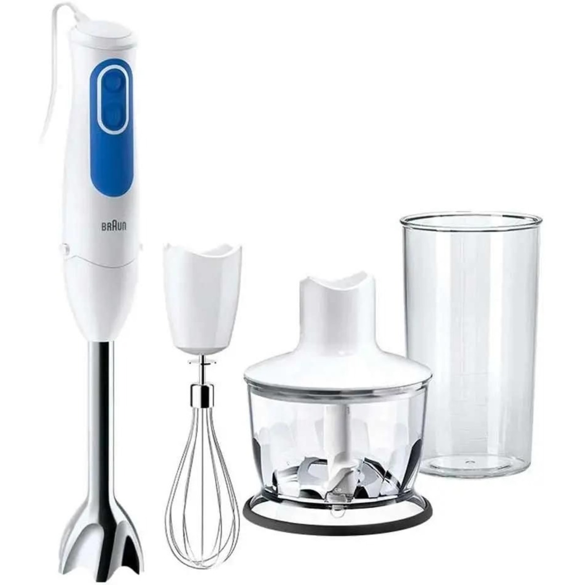 Блендер погружной Braun Multiquick 3 MQ3035 Sauce (Цвет: White/Blue)