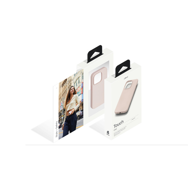 Чехол-накладка uBear Touch Case для смартфона Apple iPhone 14 (Цвет: Rose)