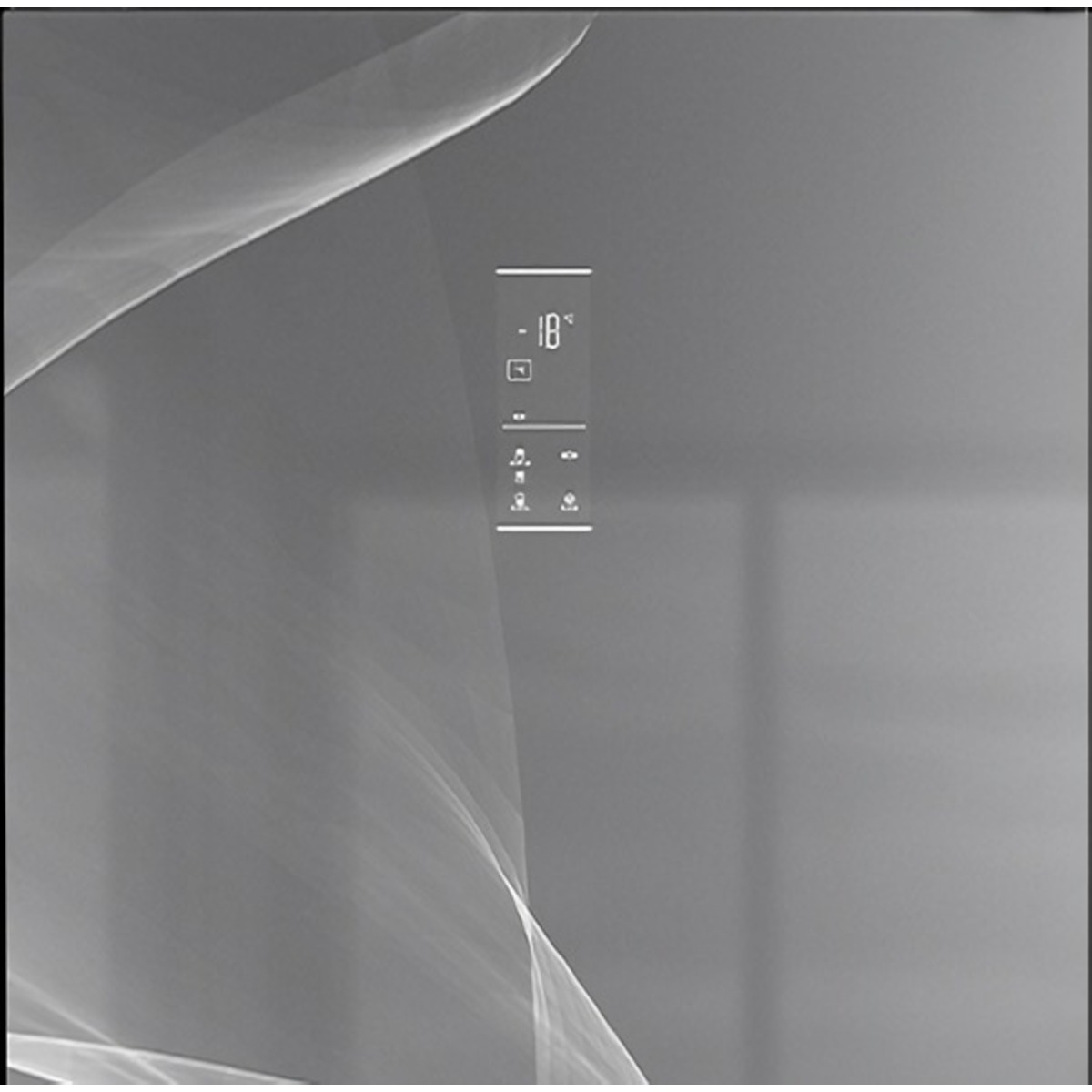 Холодильник Lex LKB185GrGIDMax Wind (Цвет: Gray Glass)