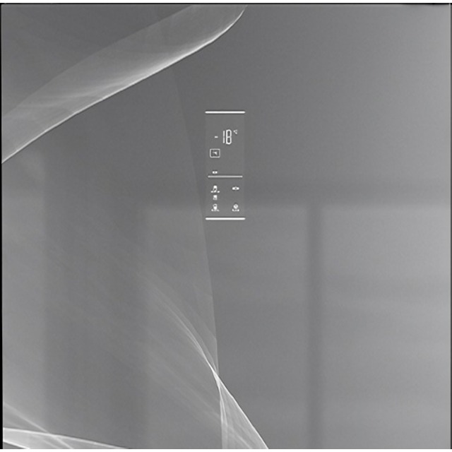 Холодильник Lex LKB185GrGIDMax Wind (Цвет: Gray Glass)