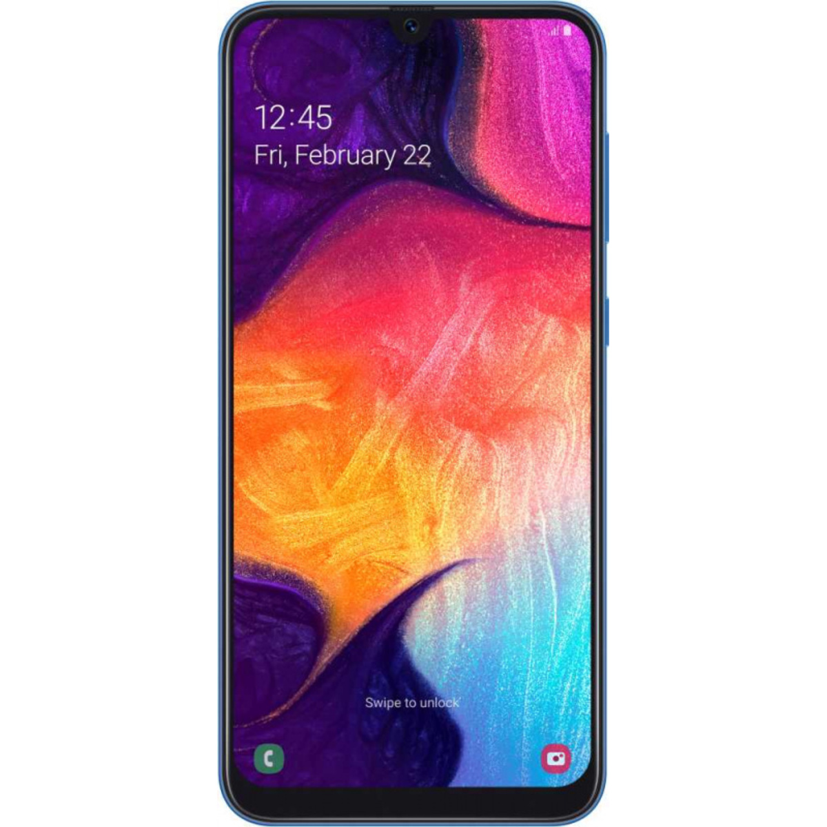 Купить Смартфон Samsung Galaxy A50 SM-A505FM/DS 6/128Gb (NFC) (Цвет: Blue)  SM-A505FZBQSER в СПб недорого | Выгодные цены на Смартфон Samsung Galaxy A50  SM-A505FM/DS 6/128Gb (NFC) (Цвет: Blue) SM-A505FZBQSER, покупка в кредит  (Артикул