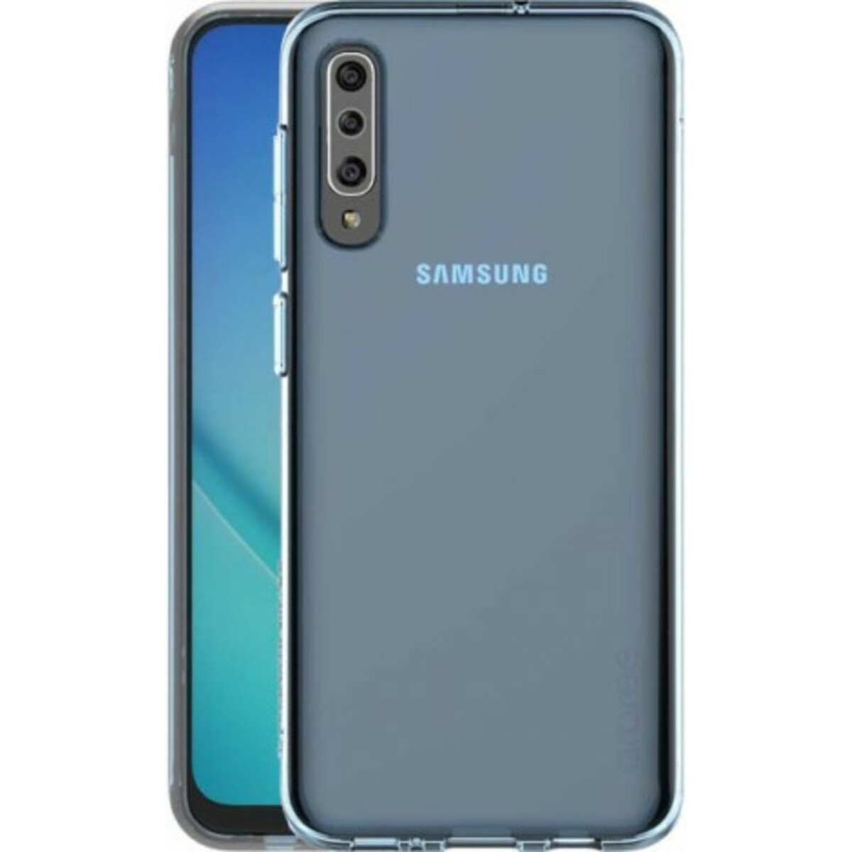 Чехол-накладка Araree A cover для смартфона Samsung Galaxy A30s (Цвет: Blue)