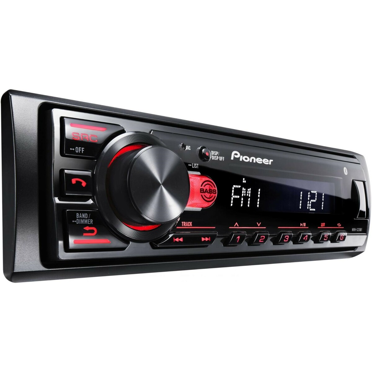 Автомагнитола Pioneer MVH-S235BT, черный