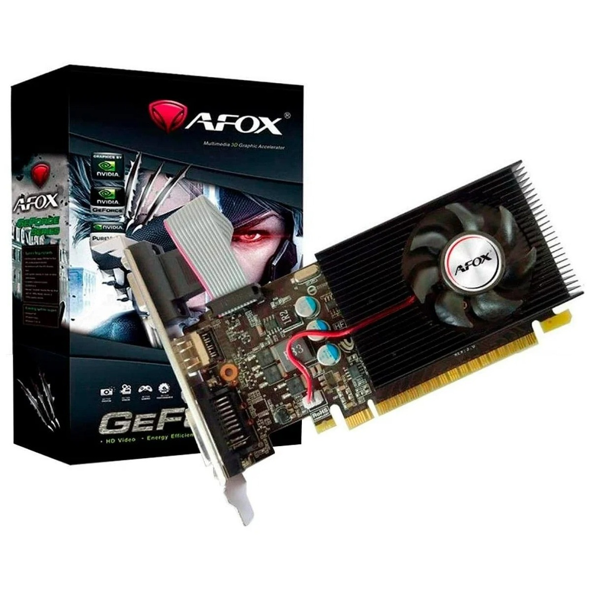 Видеокарта AFOX GeForce GT 730 4Gb (AF730-4096D3L6)