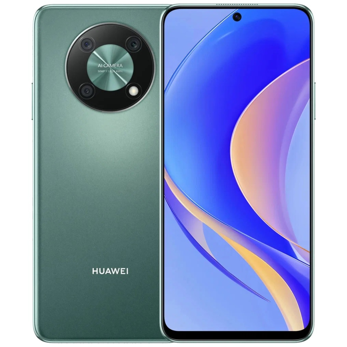 Смартфон Huawei Nova Y90 4/128Gb (NFC) (Цвет: Emerald Green)