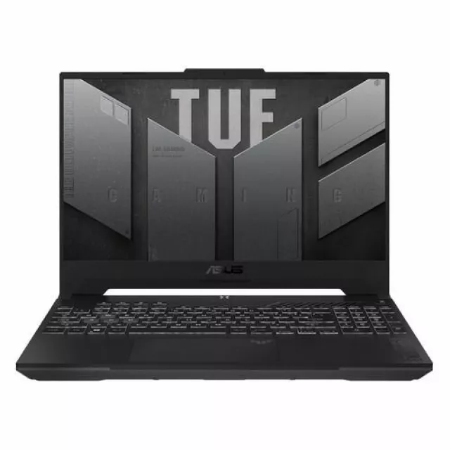 Ноутбук Asus TUF Gaming A17 FA707NV-HX079 Ryzen 7 7735HS 16Gb SSD512Gb NVIDIA GeForce RTX4060 8Gb 17.3 IPS FHD (1920x1080) noOS grey WiFi BT Cam (90NR0E35-M004F0)