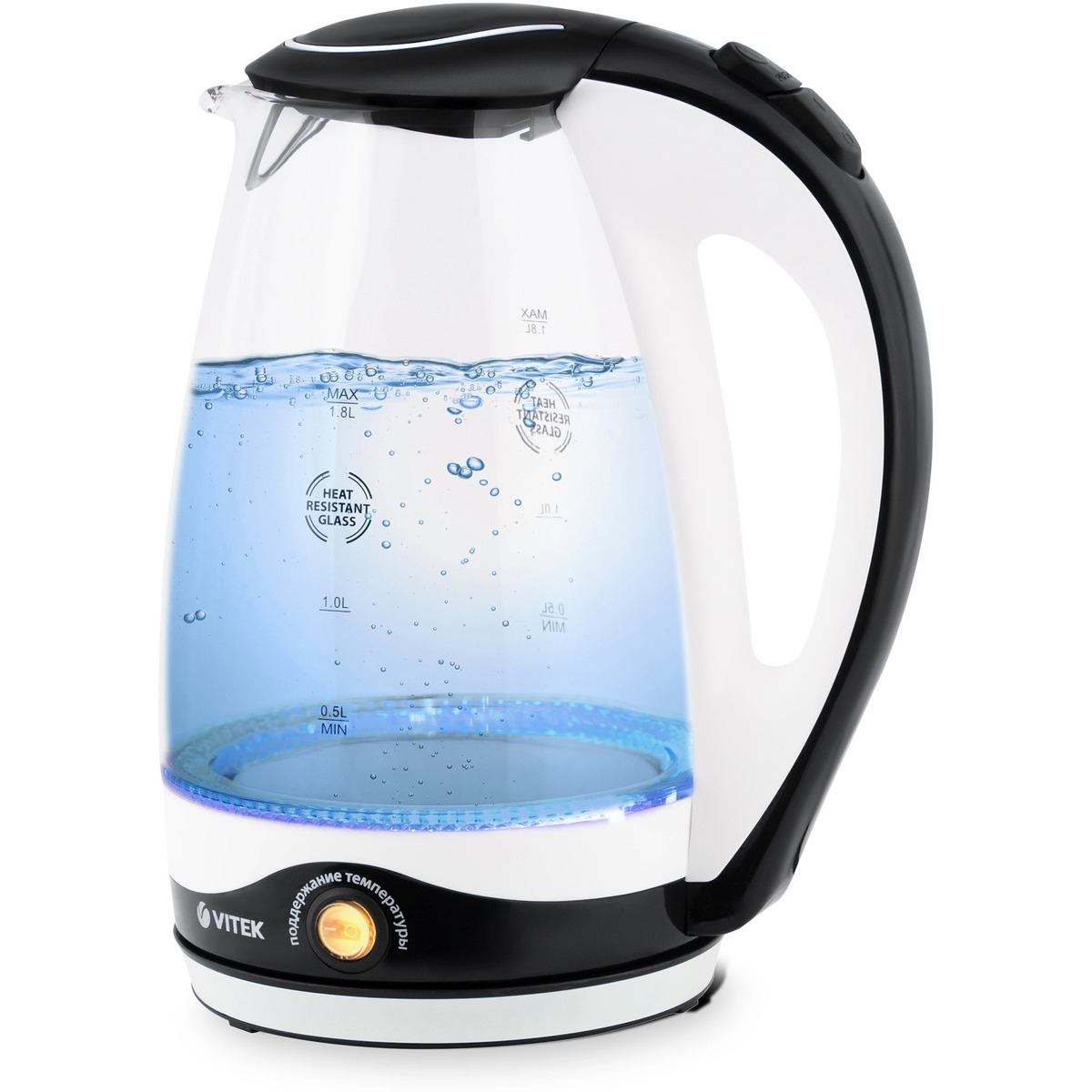 Чайник Vitek VT-7027 (Цвет: White/Black)