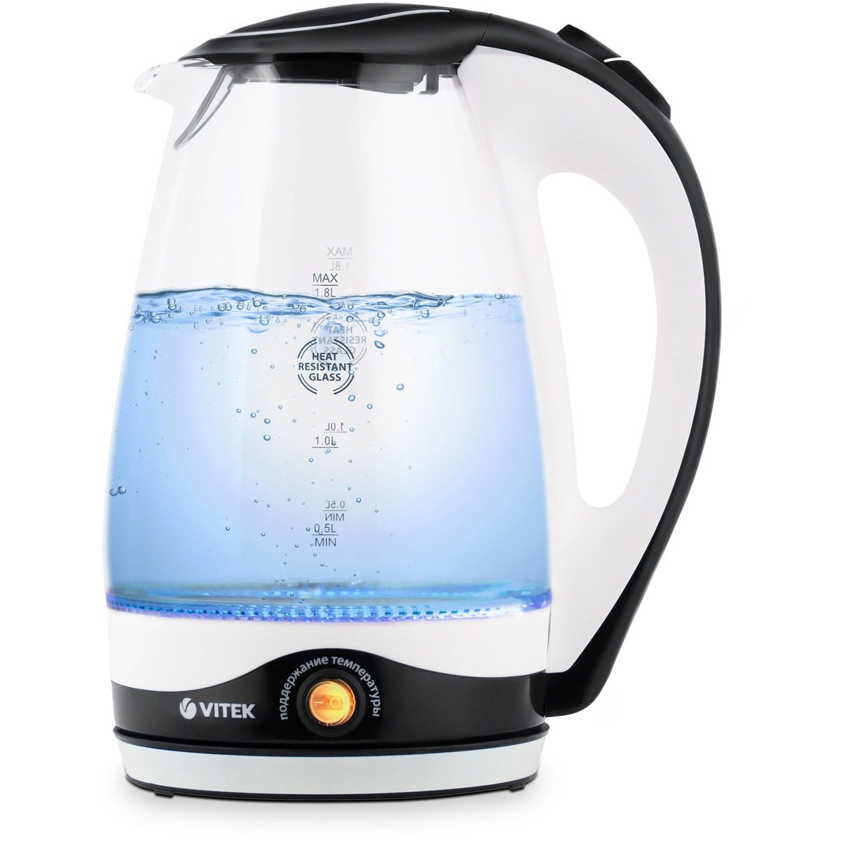 Чайник Vitek VT-7027 (Цвет: White/Black)