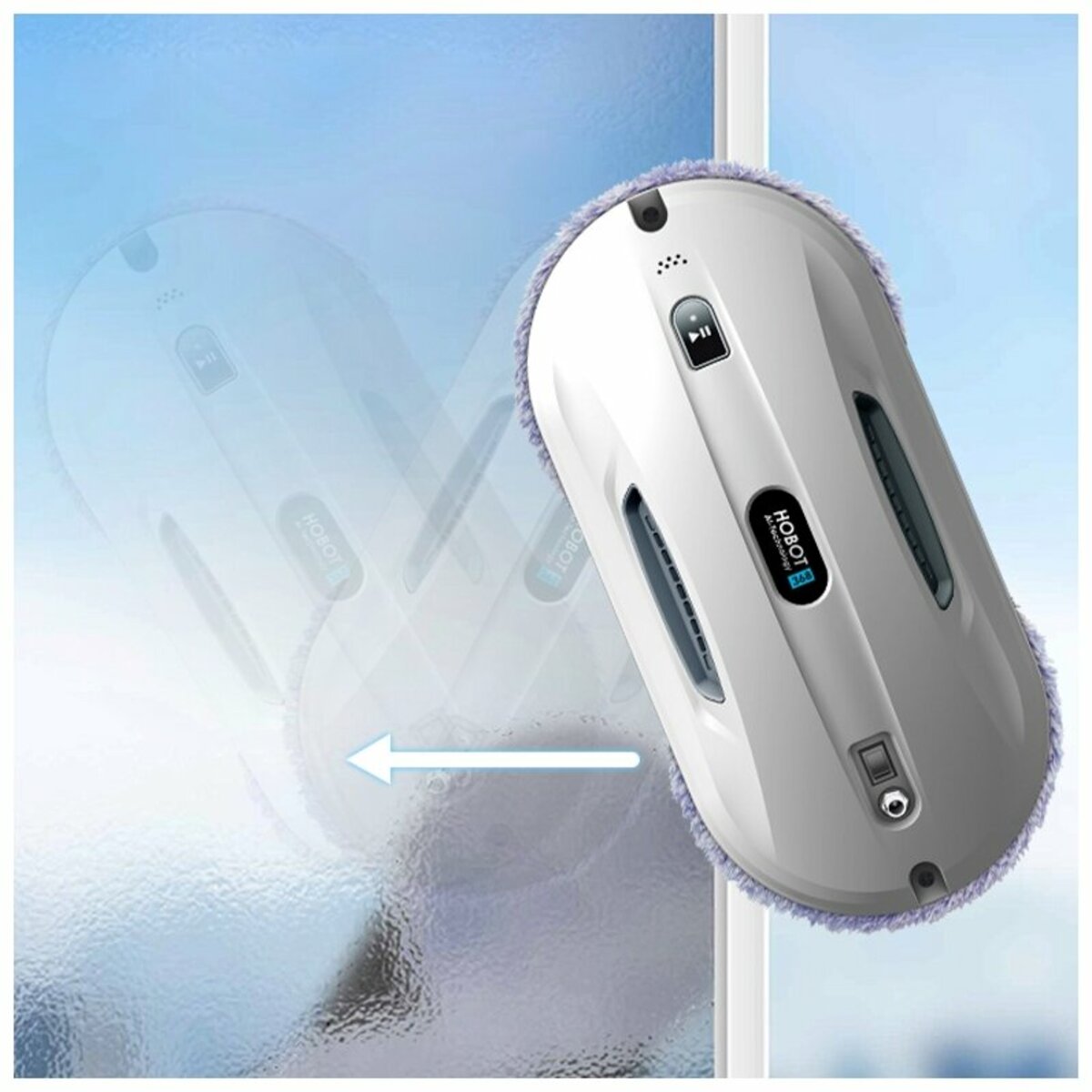 Робот-стеклоочиститель Hobot 368 (Цвет: White)