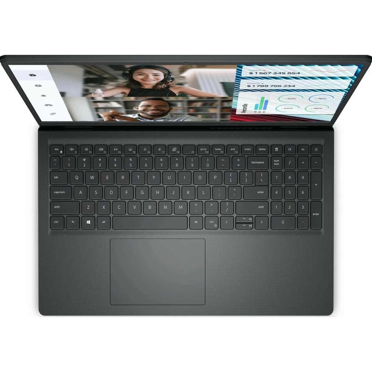 Ноутбук Dell Vostro 3520 (Intel Core i5 1235U 1.3Ghz/16Gb DDR4/SSD 512Gb/Intel Iris Xe graphics/15.6