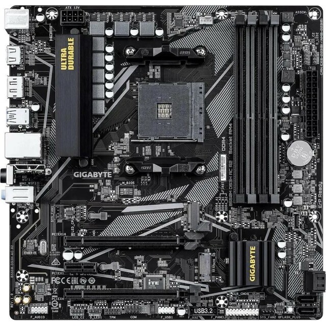 Материнская плата Gigabyte B550M DS3H AC R2 