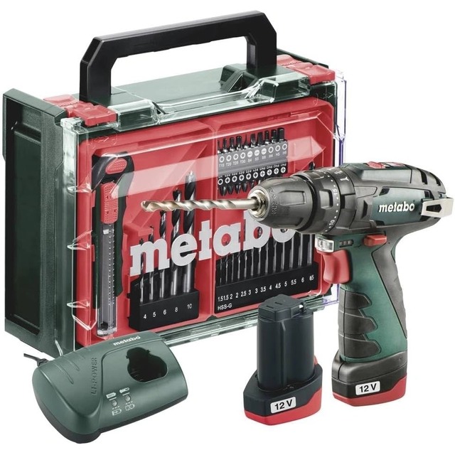 Дрель-шуруповерт Metabo PowerMaxx SB Basic (Цвет: Grren)