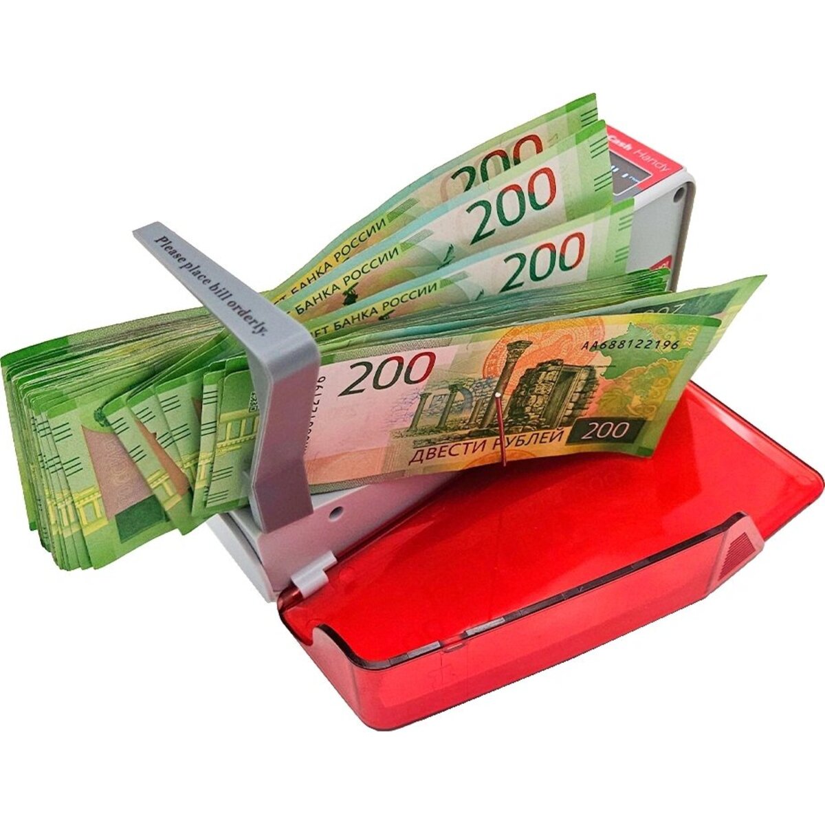 Счетчик банкнот DoCash Handy (Цвет: Red)