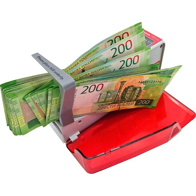 Счетчик банкнот DoCash Handy (Цвет: Red)