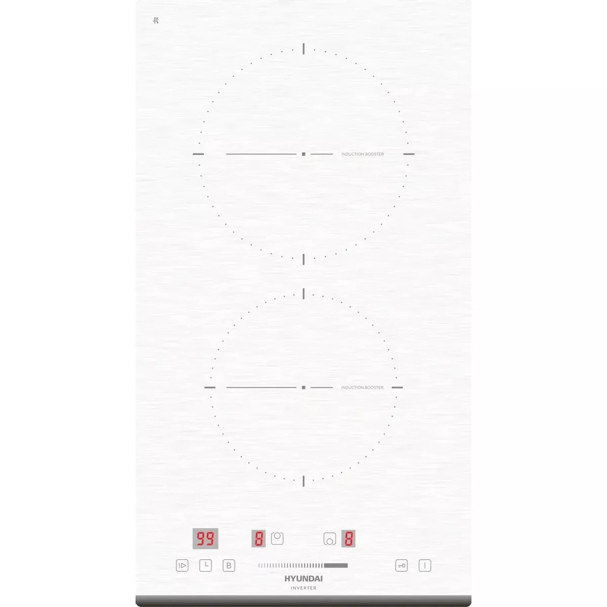 Варочная панель Hyundai HHI 3752 WG, белый