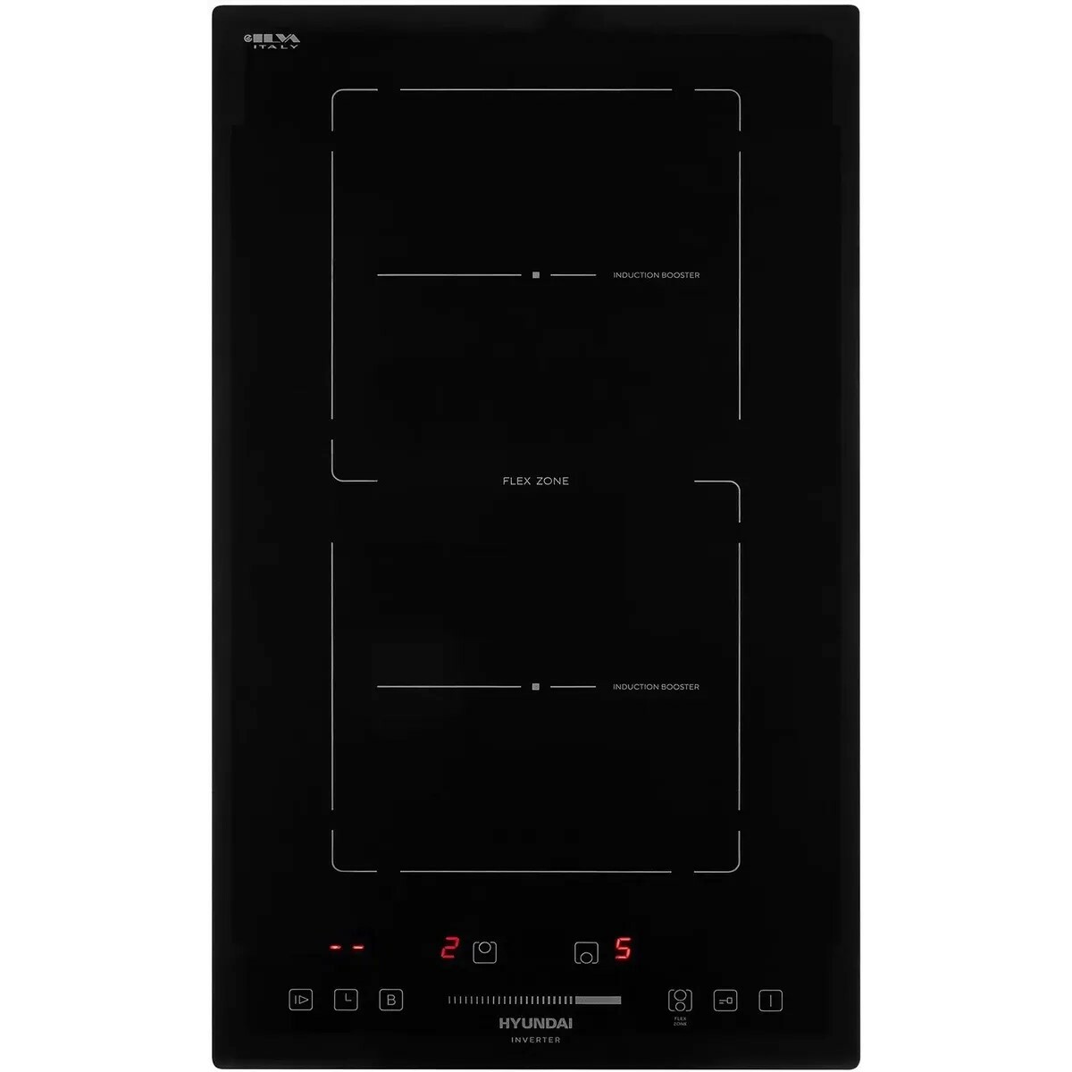 Варочная панель Hyundai HHI 3755 BG, черный